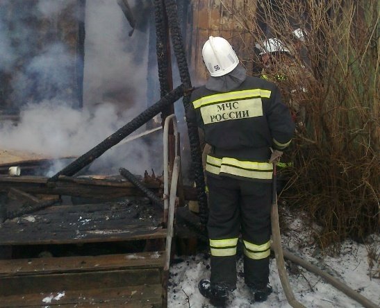 Пожар в Хохольском районе