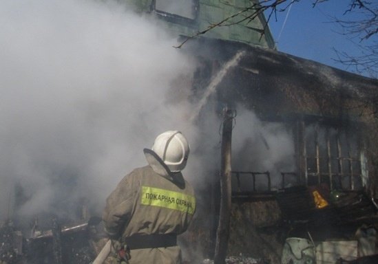 Пожар в Хохольском районе