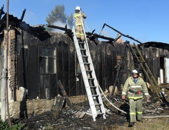 Пожар в Хохольском районе